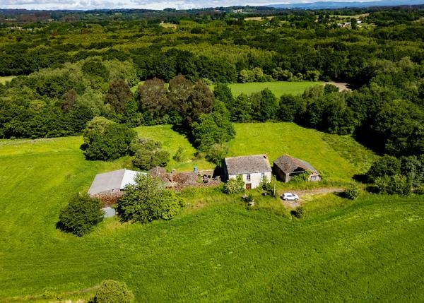 2019- Lugo, Cospeito, country house arial view 3