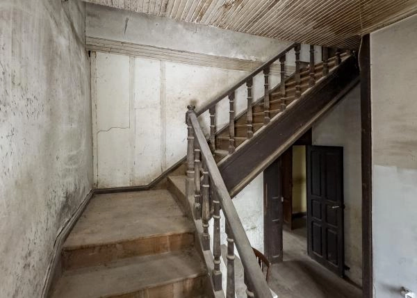 Asturias, Salas, Barcenas, staircase