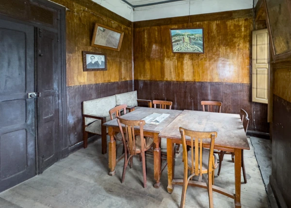 Asturias, Salas, Barcenas, dining area 2