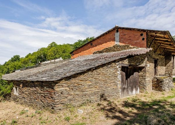 Galicia, Lugo, Samos, street view 1