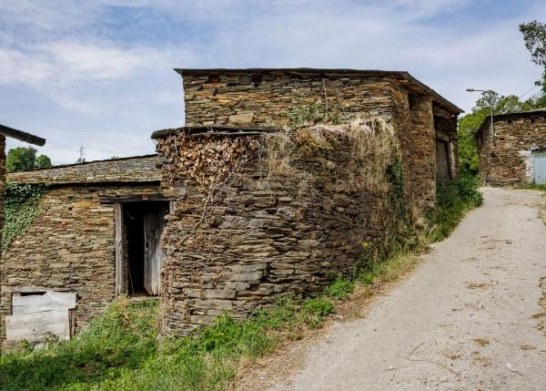Galicia, Lugo, Samos, view from road