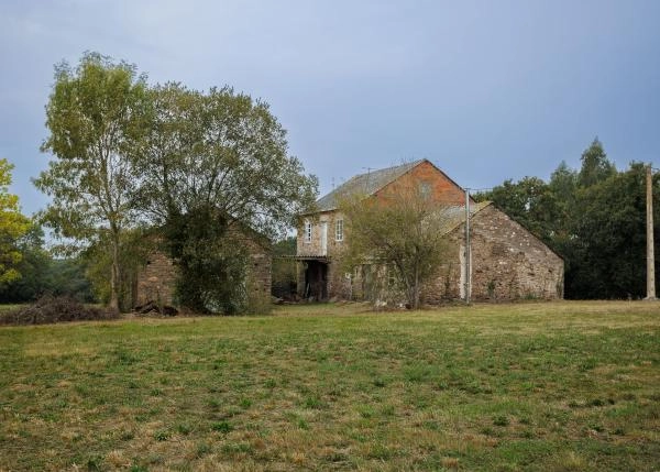 Galicia, Lugo, Cospeito, Momancos, view from fields 1