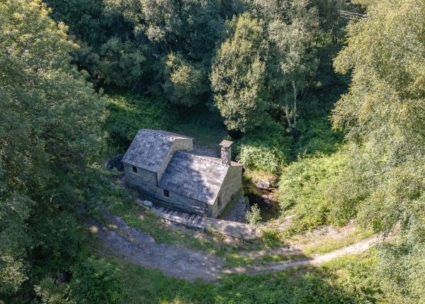 2092- Galicia, Lugo; Begonte, arial view 1