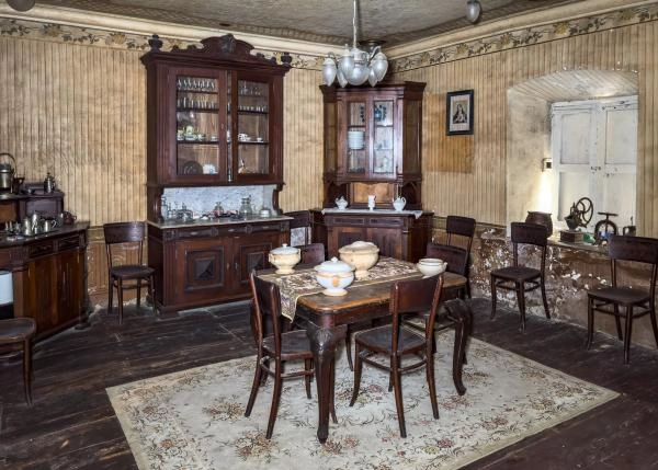 Asturias, Vegadeo, small dining room