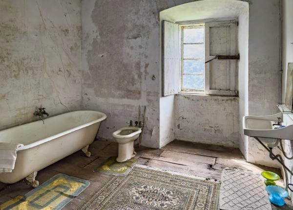 Asturias, Vegadeo, Bathroom