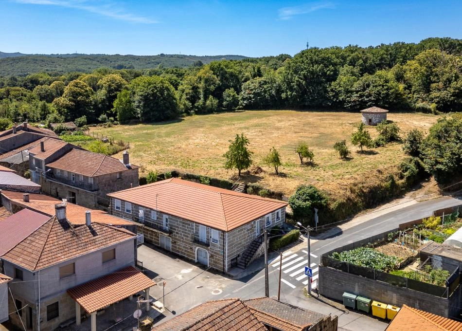 Galicia, Ourense, trasmiras vista area