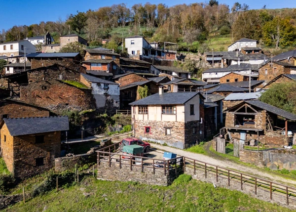 Galicia, Lugo, Paradela dos Montes, vista area 2