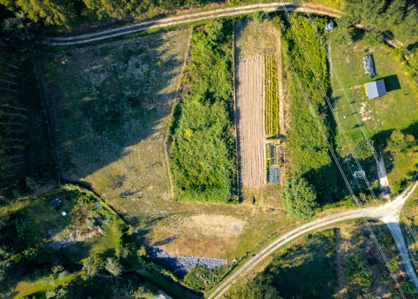 2128 - Galica, Lugo, Outeiro de Rei, vista area 2