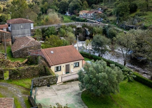 Galicia, La Coruña, Melide, vista area 1