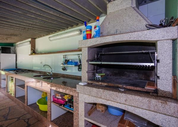 Galicia, La Coruña, Melide, barbeque
