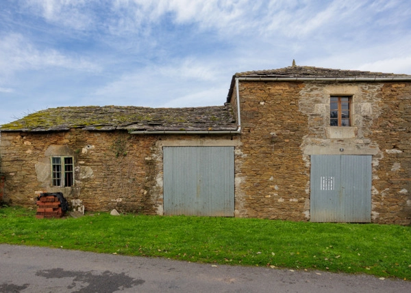 Galicia, Lugo, Vilapene, shed garage 1