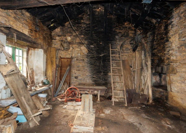 Galicia, Lugo, Vilapene, shed 1