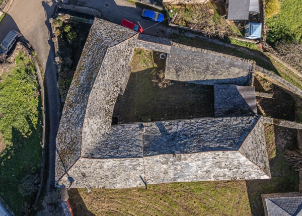 Galicia, Lugo, Becerreá, arial view 1