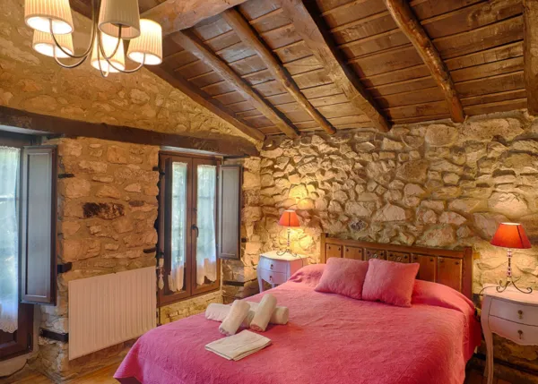 Asturias, Alles, the houses in Besnes, bedroom 1