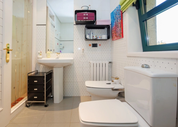 Galicia, Lugo, Meilan, bathroom 2