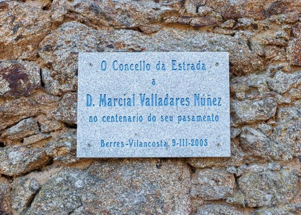 Galicia, Pontevedra, La Estrada, Country House, Plaque