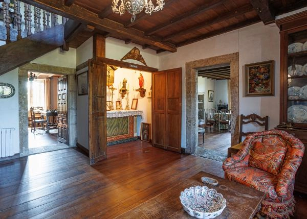 Galicia, Pontevedra, La Estrada, Country House, living room 2