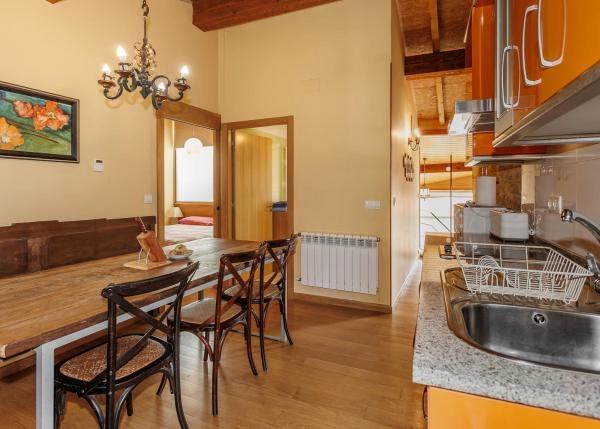 Galicia, Ourense, Ribeira Sacra, hotel rural interior apartamento 3