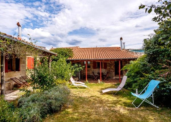 Galicia, Ourense, Ribeira Sacra, hotel rural, jardin 2